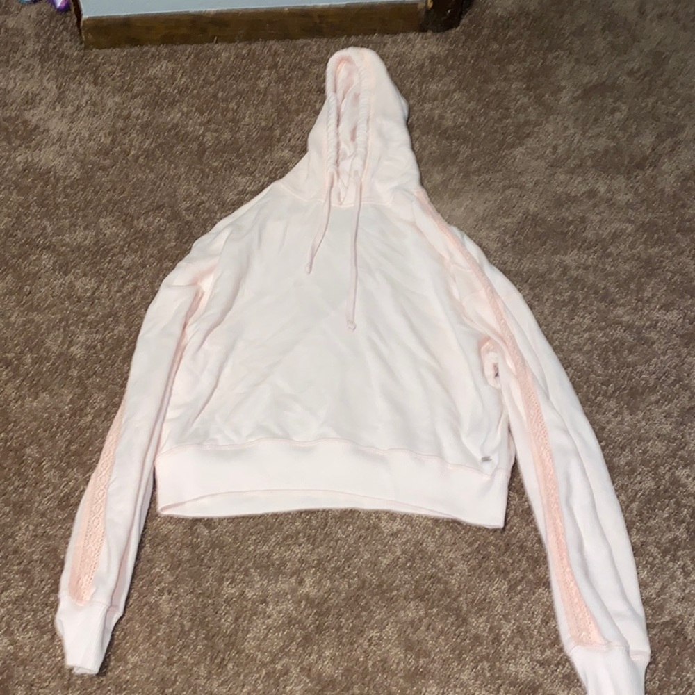 Cropped Hollister sweater.